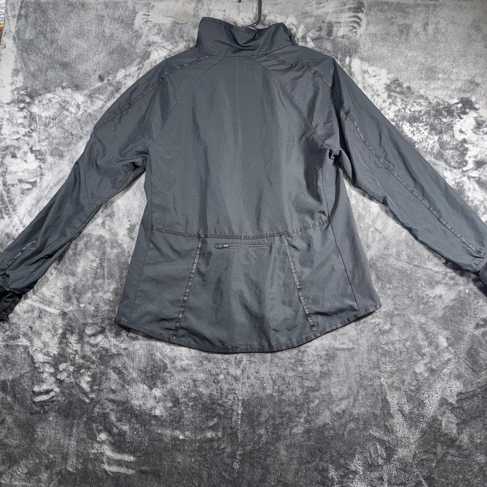 Champion C9 Womens Duo Dry Running Jacket Black Large D9122-A1WZ Full Zip Mesh - Picture 2 of 11